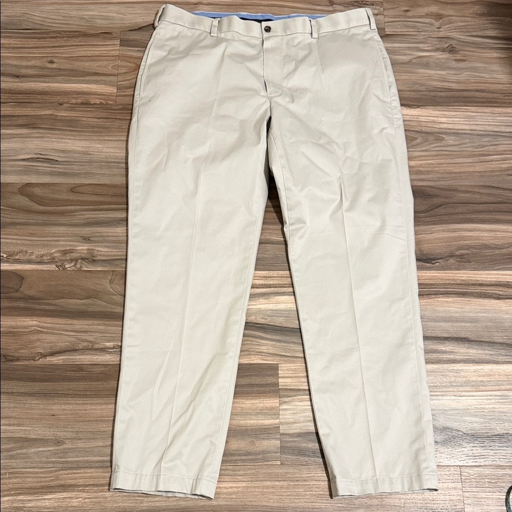 Brooks Brothers Men's Lightweight Advantage Chino Clark Pants Khaki 38x32